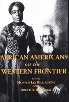 Hardcover African Americans on the Western Frontier Book