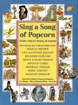 Hardcover Sing a Song of Popcorn: Every Child 's Book of Poems (Hc): Every Child's Book of Poems Book