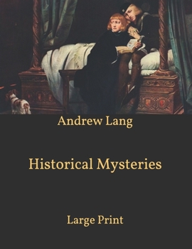 Paperback Historical Mysteries: Large Print Book