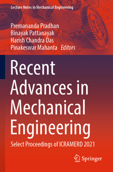 Paperback Recent Advances in Mechanical Engineering: Select Proceedings of Icramerd 2021 Book