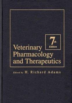 Hardcover Vet Pharmacolgy & Therapeutcs-95-7* Book