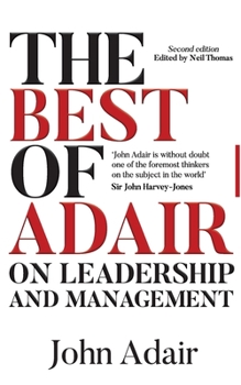 Paperback The Best of Adair on Leadership & Management Book