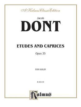 Paperback Etudes and Caprices, Op. 35 (Kalmus Edition) Book