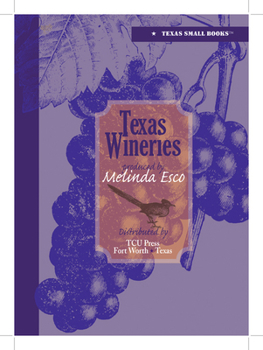 Hardcover Texas Wineries Book