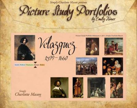 Paperback Picture Study Portfolios Velasques 1599-1660 Book