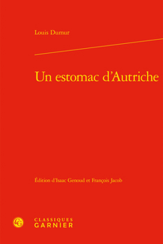 Hardcover Un Estomac d'Autriche [French] Book
