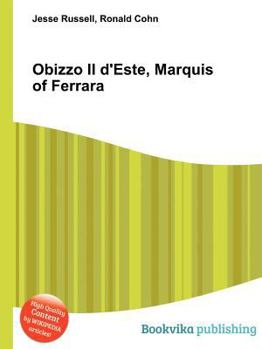Paperback Obizzo II d'Este, Marquis of Ferrara Book