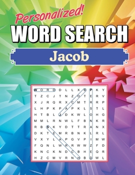 Paperback Jacob Word Search: Large Print Word Find Puzzles Book