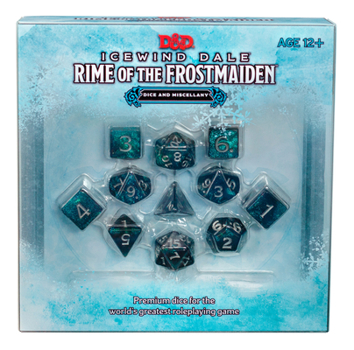 Game Icewind Dale: Rime of the Frostmaiden Dice and Miscellany (D&d Accessory) Book