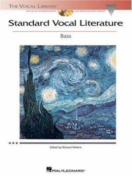 Paperback Standard Vocal Literature - An Introduction to Repertoire for Bass Book/Online Audio Book