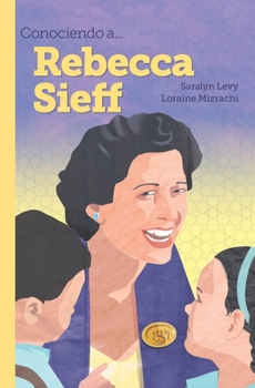 Paperback Conociendo a... Rebecca Sieff [Spanish] Book