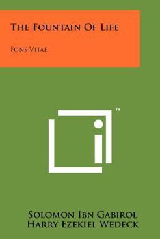 Paperback The Fountain Of Life: Fons Vitae Book