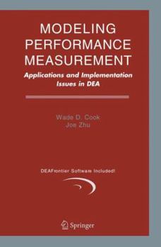 Hardcover Modeling Performance Measurement: Applications and Implementation Issues in Dea Book