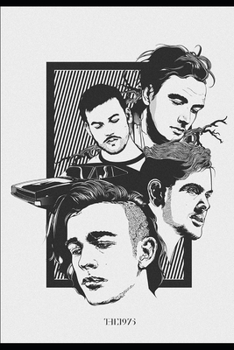 The 1975 Personalised Notebook: The 1975 Themed Notebook/ Journal/ Notepad/ Diary For Teens, Adults and Kids | 100 Black Lined Pages | 6 x 9 inches