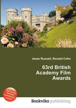 Paperback 63rd British Academy Film Awards Book
