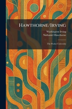 Paperback Hawthorne/Irving: The Pocket University Book