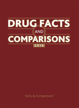 Hardcover Drug Facts and Comparisons 2016 Book