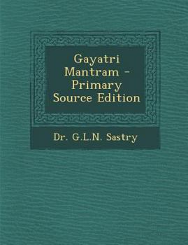 Paperback Gayatri Mantram [Telugu] Book