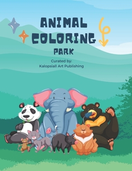 Fun Animal Coloring Book: Animal Coloring Park