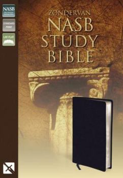 Leather Bound Zondervan Study Bible-NASB Book