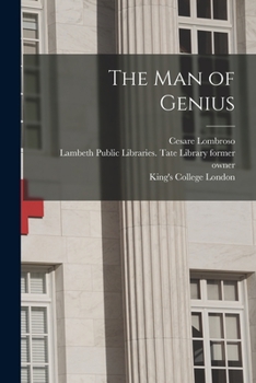 Paperback The Man of Genius [electronic Resource] Book