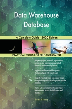 Paperback Data Warehouse Database A Complete Guide - 2020 Edition Book