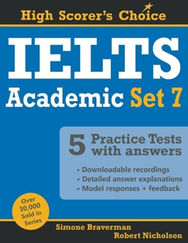 Paperback IELTS 5 Practice Tests, Academic Set 7: Tests No. 31-35 Book