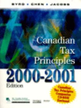 Paperback Canadian Tax Principles 2000-2001 Edition Book