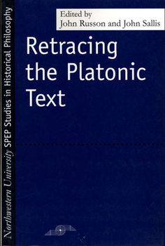 Paperback Retracing the Platonic Text Book