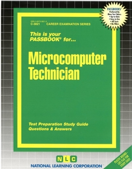 Spiral-bound Microcomputer Technician: Passbooks Study Guide Book