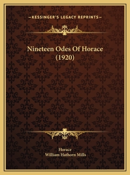 Nineteen odes of Horace