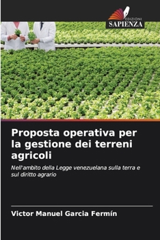 Paperback Proposta operativa per la gestione dei terreni agricoli [Italian] Book