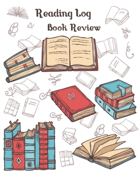 Paperback Reading log book review: Reading log gifts for book lovers 100 books keep a record of the books they read, keep track and review your favorite Book