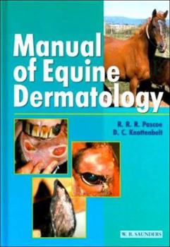 Hardcover Manual of Equine Dermatology Book