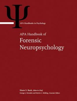 Hardcover APA Handbook of Forensic Neuropsychology Book