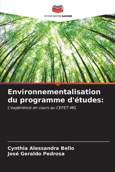 Paperback Environnementalisation du programme d'études [French] Book