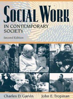 Hardcover Social Work in Contemporary Society Book