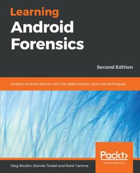 Paperback Learning Android Forensics Book