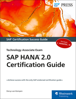Paperback SAP Hana 2.0 Certification Guide: Technology Associate Exam Book