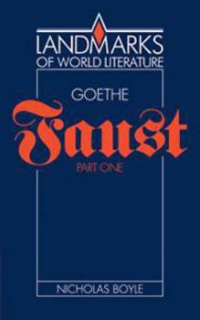 Hardcover Goethe: Faust Part One Book
