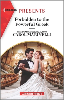 Mass Market Paperback Forbidden to the Powerful Greek [Large Print] Book