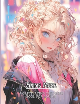 Paperback Anime Muse: A Captivating Coloring Book for Adults Book