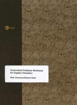 Spiral-bound Customized Problems Workbook for Organic Chemistry Book