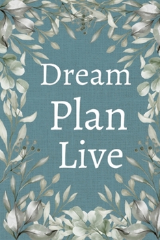 Paperback Dream, Plan, Live Planner Book