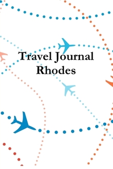 Paperback Travel Journal Rhodes Book