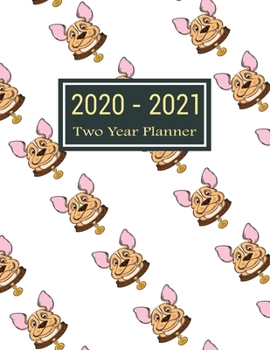 2020-2021 Two Year Planner : Happy Dogs Two Year Planner, Two Year Calendar 2020-2021, Daily Monthly Planner 2020 Size 8. 5 X 11 Inch, 24 Months Calendar, Business Planners, Agenda, Schedule, Organize