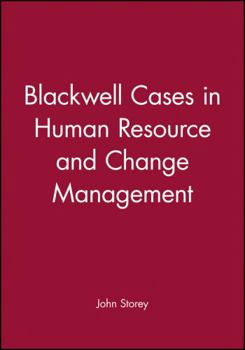 Paperback Blackwell Cases in Human Resource and Change Management Book