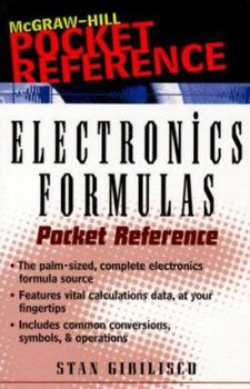 Paperback Electronics Formulas Pocket Reference Book