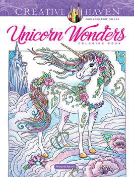 Paperback Creative Haven Unicorn Wonders Coloring Book