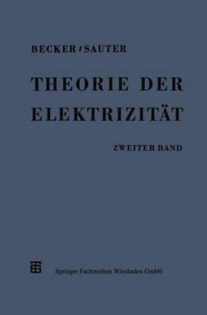 Paperback Theorie Der Elektrizität: Zweiter Band: Einführung in Die Quantentheorie Der Atome Und Der Strahlung [German] Book